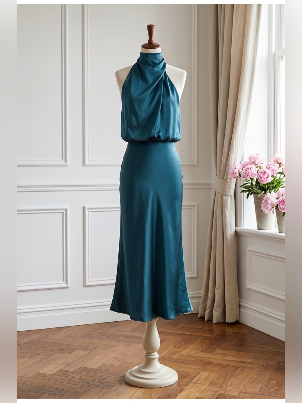 Petal & Pup Annabelle Dress in Teal